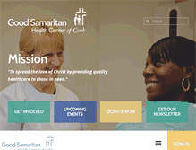 Tablet Screenshot of goodsamcobb.org